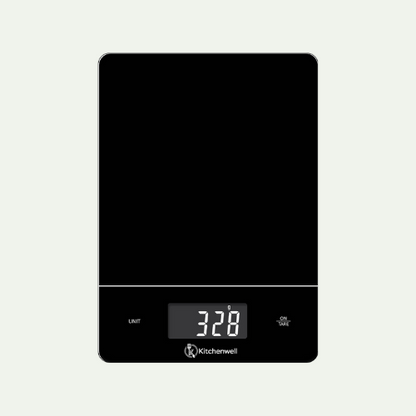 Kitchenwell digitale keukenweegschaal glas 15KG