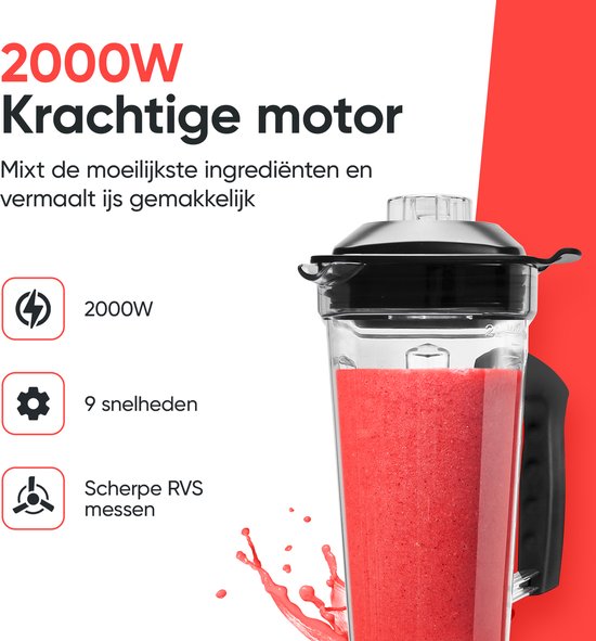 Kitchenwell powerblender 2000W