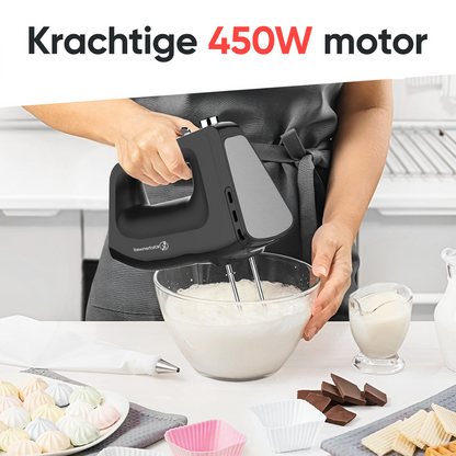 Kitchenwell handmixer met opbergcase KN306