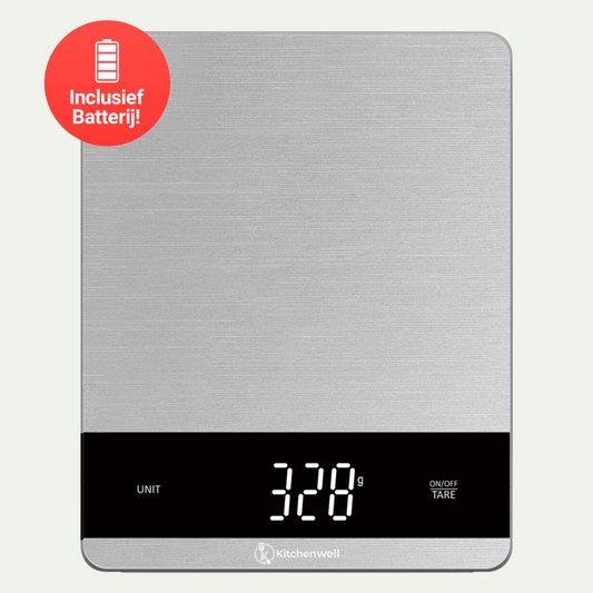 Kitchenwell Digitale Keukenweegschaal 5gr - 10kg
