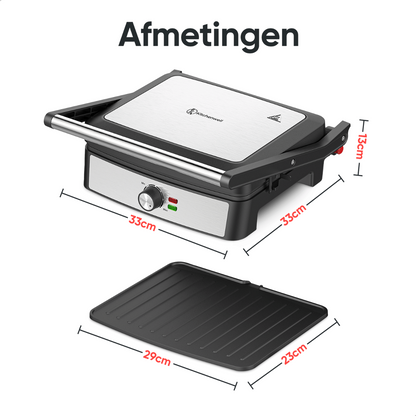 Kitchenwell Tosti apparaat