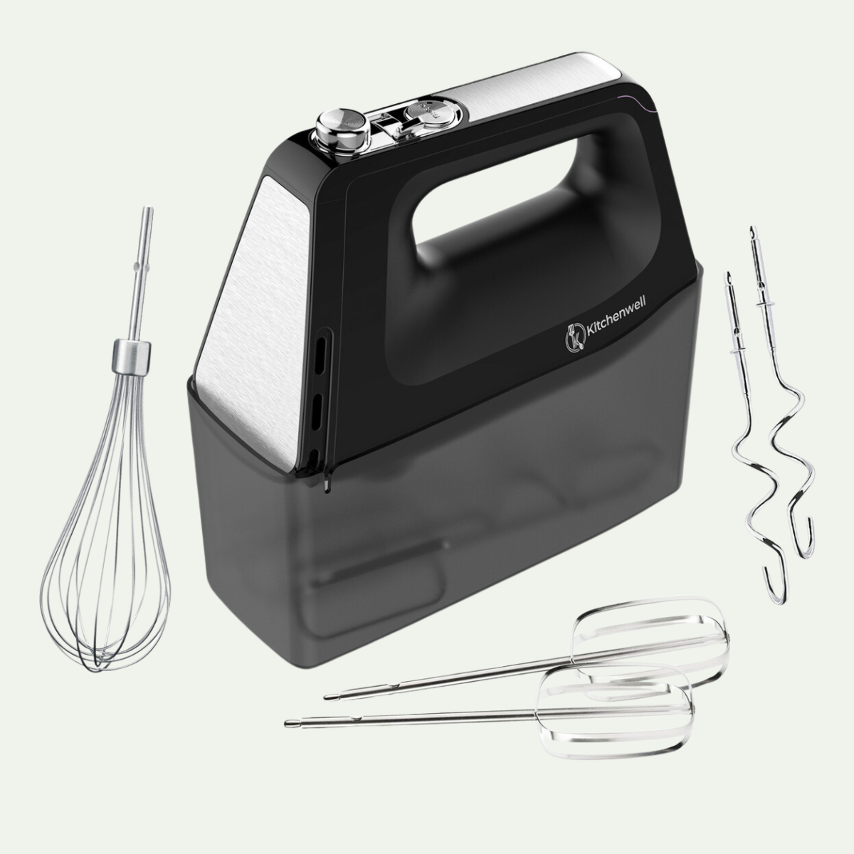 Kitchenwell handmixer met opbergcase KN306