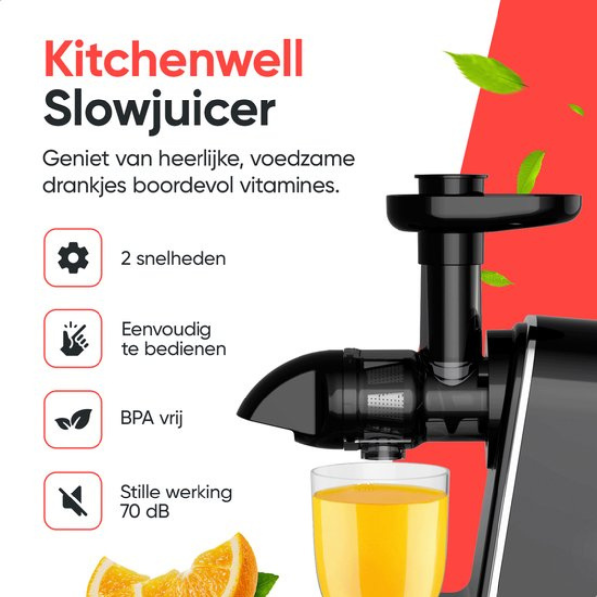 Kitchenwell Slowjuicer