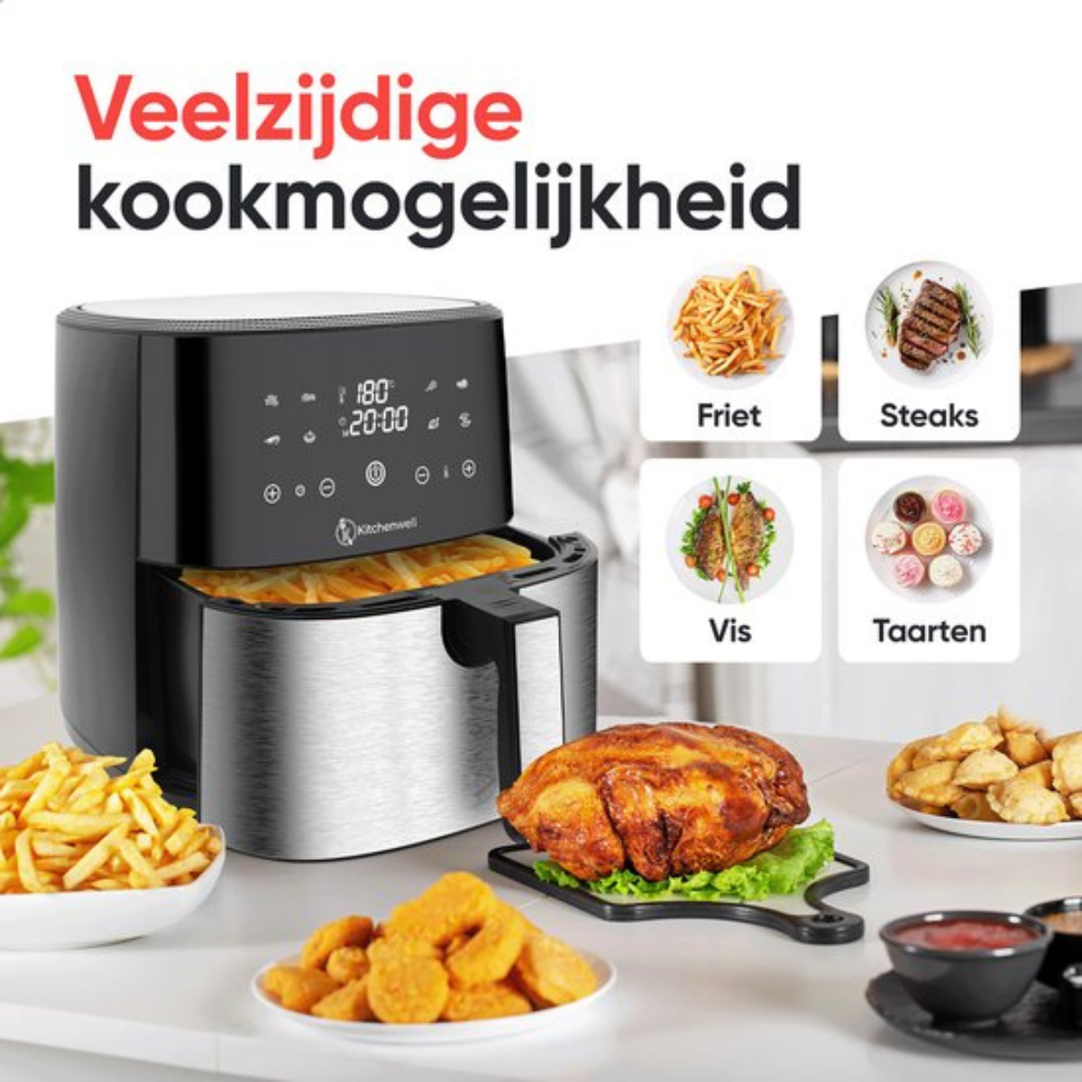 Kitchenwell AirFryer 8L